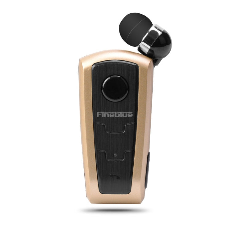 Fineblue F910 Auricular Bluetooth anti-roubo com cabo retrátil, lembrete de vibração e CSR4.1