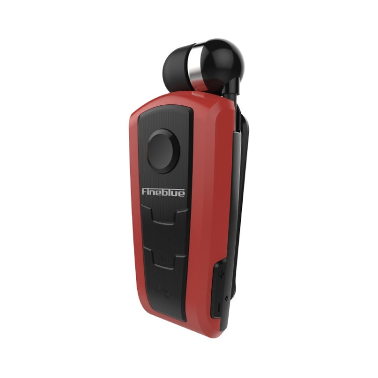Fineblue F910 Auricular Bluetooth anti-roubo com cabo retrátil, lembrete de vibração e CSR4.1