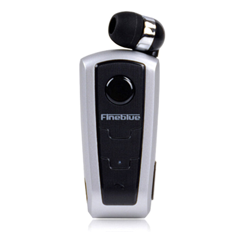 Fineblue F910 Auricular Bluetooth anti-roubo com cabo retrátil, lembrete de vibração e CSR4.1