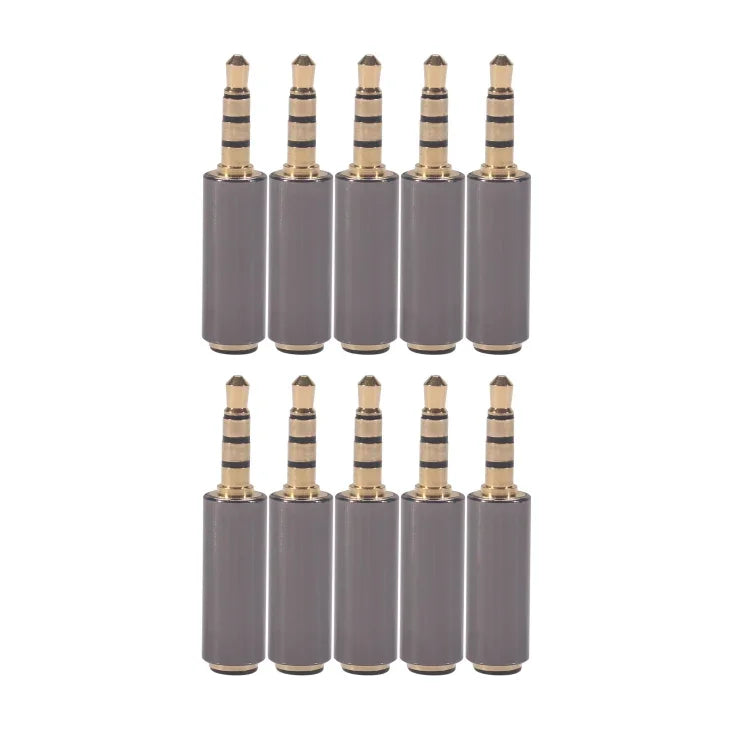10 PCS Plugue Universal de Conversão de Sistema para Microfone e Auricular CTIA e OMTP