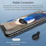 Auricular Bluetooth desportivo sem fios Q1 TWS Bluetooth 5.0 estéreo binaural