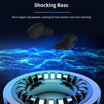 Auricular Bluetooth desportivo sem fios Q1 TWS Bluetooth 5.0 estéreo binaural