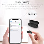 Auricular Bluetooth desportivo sem fios Q1 TWS Bluetooth 5.0 estéreo binaural