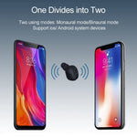 Auricular Bluetooth desportivo sem fios Q1 TWS Bluetooth 5.0 estéreo binaural