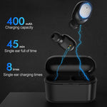 Auricular Bluetooth sem fios Q3 TWS Bluetooth 5.0 estéreo binaural com emparelhamento automático