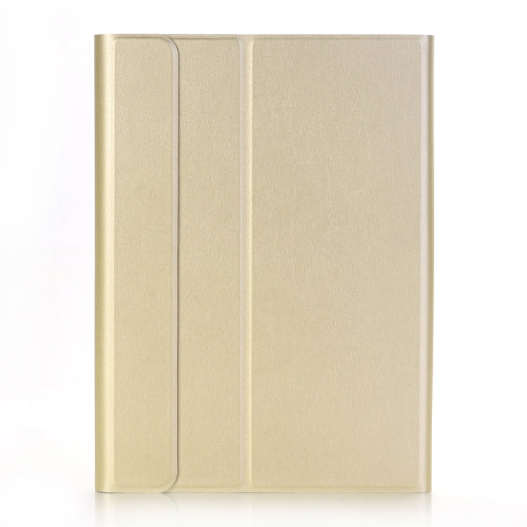 Capa de Tablet em Pele com Teclado Bluetooth Ultra-fino Desmontável A102 para iPad 10.2 polegadas com Função de Suporte, Dourado, Rosa Dourado, Preto, Azul Escuro