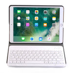 Capa de Tablet em Pele com Teclado Bluetooth Ultra-fino Desmontável A102 para iPad 10.2 polegadas com Função de Suporte, Dourado, Rosa Dourado, Preto, Azul Escuro