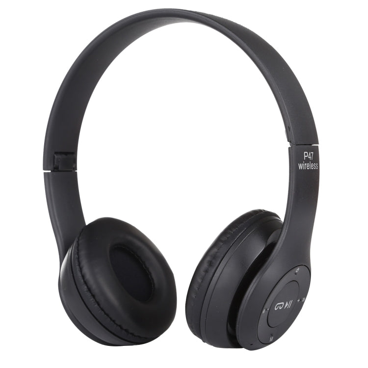 Auricular Bluetooth Sem Fios Dobrável P47 com Entrada de Áudio 3,5mm, Suporte para MP3 / Chamadas, P47 Preto, P47 Azul, P47 Vermelho, P47 Branco, P47 Verde