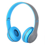 Auricular Bluetooth Sem Fios Dobrável P47 com Entrada de Áudio 3,5mm, Suporte para MP3 / Chamadas, P47 Preto, P47 Azul, P47 Vermelho, P47 Branco, P47 Verde