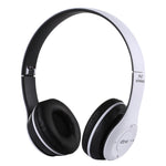 Auricular Bluetooth Sem Fios Dobrável P47 com Entrada de Áudio 3,5mm, Suporte para MP3 / Chamadas, P47 Preto, P47 Azul, P47 Vermelho, P47 Branco, P47 Verde