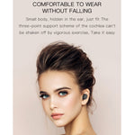 Auricular Bluetooth Sem Fios H6 TWS Bluetooth 5.0 com Ecrã Digital e Caixa de Carregamento, Suporte para Siri e Chamadas HD