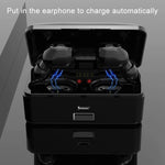 Auricular Bluetooth Sem Fios G10 TWS Bluetooth 5.0 com Caixa de Carregamento, Suporte para Ecrã Digital, Chamadas HD e Power Bank, G10