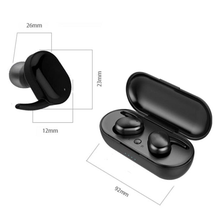 Auricular Bluetooth Sem Fios TWS-4 Bluetooth 5.0 IPX5 à Prova de Água com Toque e Caixa de Carregamento, Suporte para Chamadas HD e Avisos de Voz, TWS-4