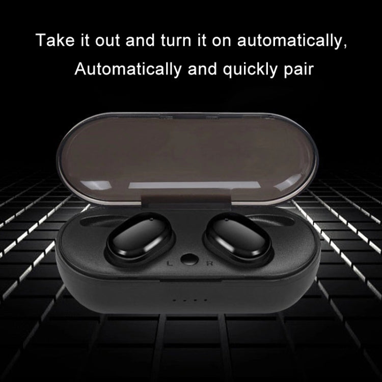 Auricular Bluetooth Sem Fios TWS-4 Bluetooth 5.0 IPX5 à Prova de Água com Toque e Caixa de Carregamento, Suporte para Chamadas HD e Avisos de Voz, TWS-4