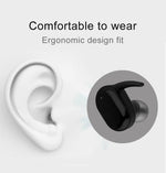 Auricular Bluetooth Sem Fios TWS-4 Bluetooth 5.0 IPX5 à Prova de Água com Toque e Caixa de Carregamento, Suporte para Chamadas HD e Avisos de Voz, TWS-4