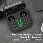 P100pro TWS Bluetooth 5.0 Touch Wireless Bluetooth Earphone with Charging Box & LED Smart Digital Display, Support Siri & Call