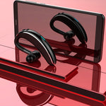 Auricular Bluetooth desportivo estéreo sem fios estilo empresarial V7 Bluetooth 5.0, suporte para informar nome do chamador