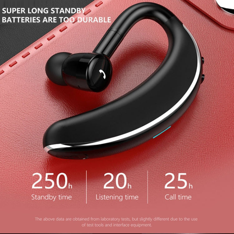 Auricular Bluetooth desportivo estéreo sem fios estilo empresarial V7 Bluetooth 5.0, suporte para informar nome do chamador