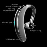 Auricular Bluetooth desportivo estéreo sem fios estilo empresarial V7 Bluetooth 5.0, suporte para informar nome do chamador