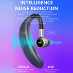 Auricular Bluetooth desportivo estéreo sem fios estilo empresarial V7 Bluetooth 5.0, suporte para informar nome do chamador
