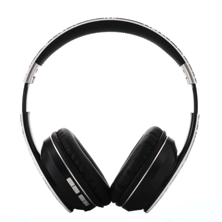 Auricular Bluetooth sem fios B1 com padrão graffiti V5.0