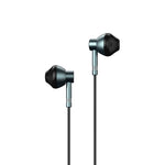 Auricular Estéreo Intra-auricular REMAX RM-201 em Metal com Controlo por Fio + Microfone, Suporta Mãos Livres