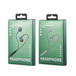 Auricular Estéreo Intra-auricular REMAX RM-201 em Metal com Controlo por Fio + Microfone, Suporta Mãos Livres