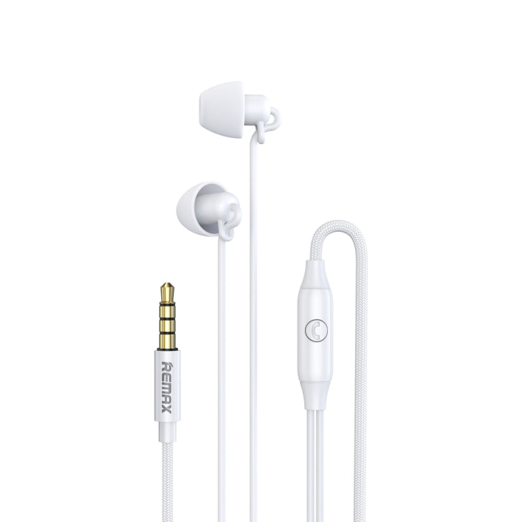 Auricular Estéreo para Dormir Intra-auricular REMAX RM-208 com Controlo por Fio + Microfone, Suporta Mãos Livres