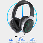 Auricular de Jogos Bluetooth Dobrável awei A799BL Bluetooth 5.0 para Cabeça