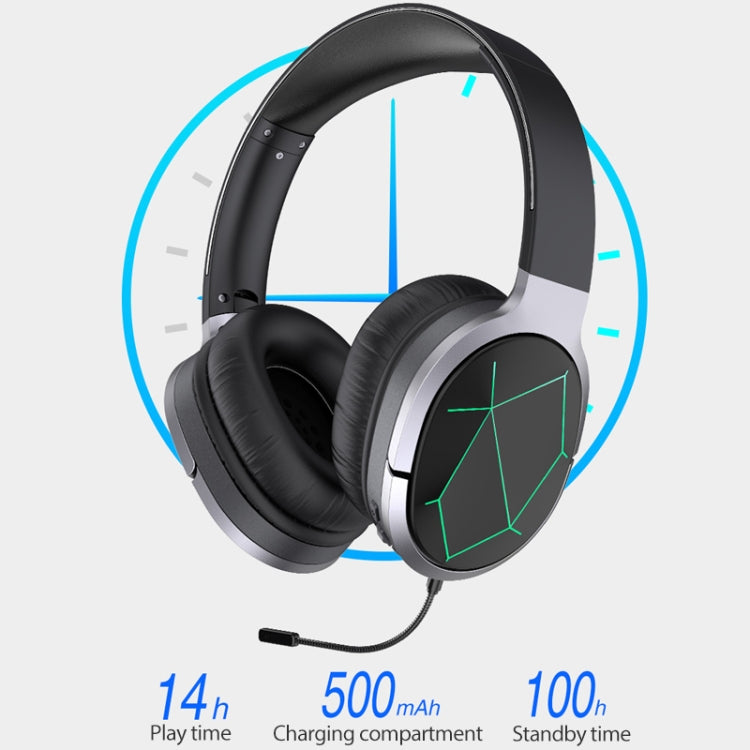 Auricular de Jogos Bluetooth Dobrável awei A799BL Bluetooth 5.0 para Cabeça