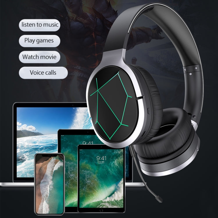 Auricular de Jogos Bluetooth Dobrável awei A799BL Bluetooth 5.0 para Cabeça