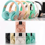 Auricular Bluetooth A1 4.2 Cor Candy com Super Graves, Suporta Reprodução de Música, Troca, Controlo de Volume e Atender Chamadas