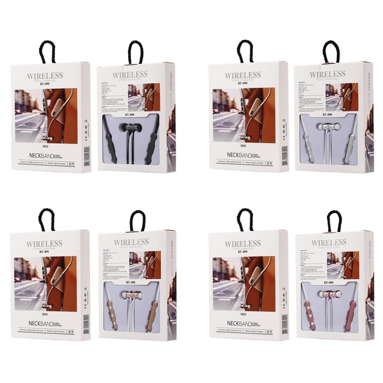 Auricular Bluetooth 4.2 com Design de Pescoço Suspenso BT-890, Suporta Reprodução de Música, Troca, Controlo de Volume e Atender Chamadas