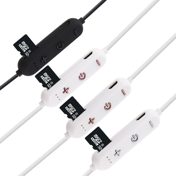Auricular Bluetooth 4.2 com Design de Pescoço Suspenso F11, Suporta Reprodução de Música, Troca, Controlo de Volume e Atender Chamadas