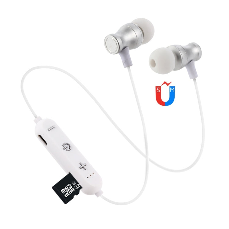 Auricular Bluetooth 4.2 com Design de Pescoço Suspenso F11, Suporta Reprodução de Música, Troca, Controlo de Volume e Atender Chamadas
