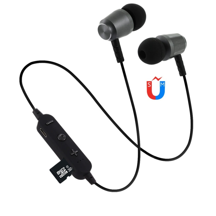 Auricular Bluetooth 4.2 com Design de Pescoço Suspenso F15, Suporta Reprodução de Música, Troca, Controlo de Volume e Atender Chamadas