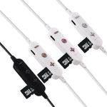 Auricular Bluetooth 4.2 com Design de Pescoço Suspenso F15, Suporta Reprodução de Música, Troca, Controlo de Volume e Atender Chamadas