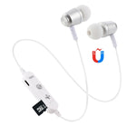 Auricular Bluetooth 4.2 com Design de Pescoço Suspenso F15, Suporta Reprodução de Música, Troca, Controlo de Volume e Atender Chamadas