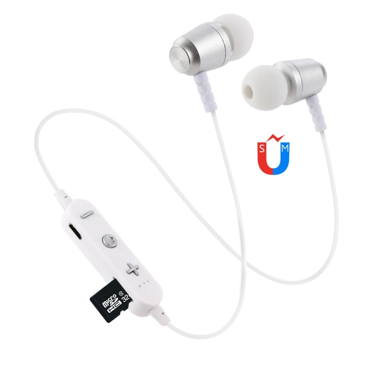 Auricular Bluetooth 4.2 com Design de Pescoço Suspenso F15, Suporta Reprodução de Música, Troca, Controlo de Volume e Atender Chamadas