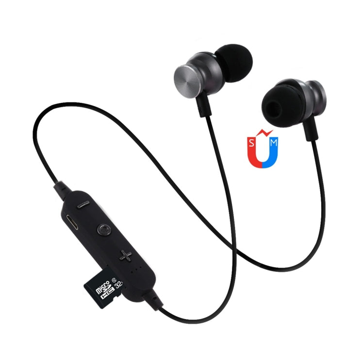 Auricular Bluetooth 4.2 com Design de Pescoço Suspenso F17, Suporta Reprodução de Música, Troca, Controlo de Volume e Atender Chamadas