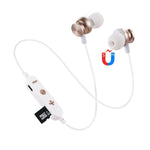 Auricular Bluetooth 4.2 com Design de Pescoço Suspenso F17, Suporta Reprodução de Música, Troca, Controlo de Volume e Atender Chamadas