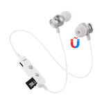 Auricular Bluetooth 4.2 com Design de Pescoço Suspenso F17, Suporta Reprodução de Música, Troca, Controlo de Volume e Atender Chamadas