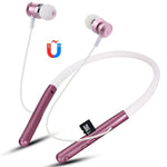 Auricular Bluetooth 4.2 com Design de Pescoço Suspenso F108, Suporta Reprodução de Música, Troca, Controlo de Volume e Atender Chamadas