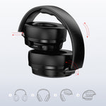 Auricular Bluetooth Dobrável com Graves awei A780BL Bluetooth 5.0 com Entrada Auxiliar 3,5mm, A780BL