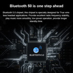 Auricular Desportivo Bluetooth Sem Fios Q83 com Gancho para Ouvido e Caixa de Carregamento, Suporta Ecrã LED de Energia de Três Telas & Power Bank, Q83