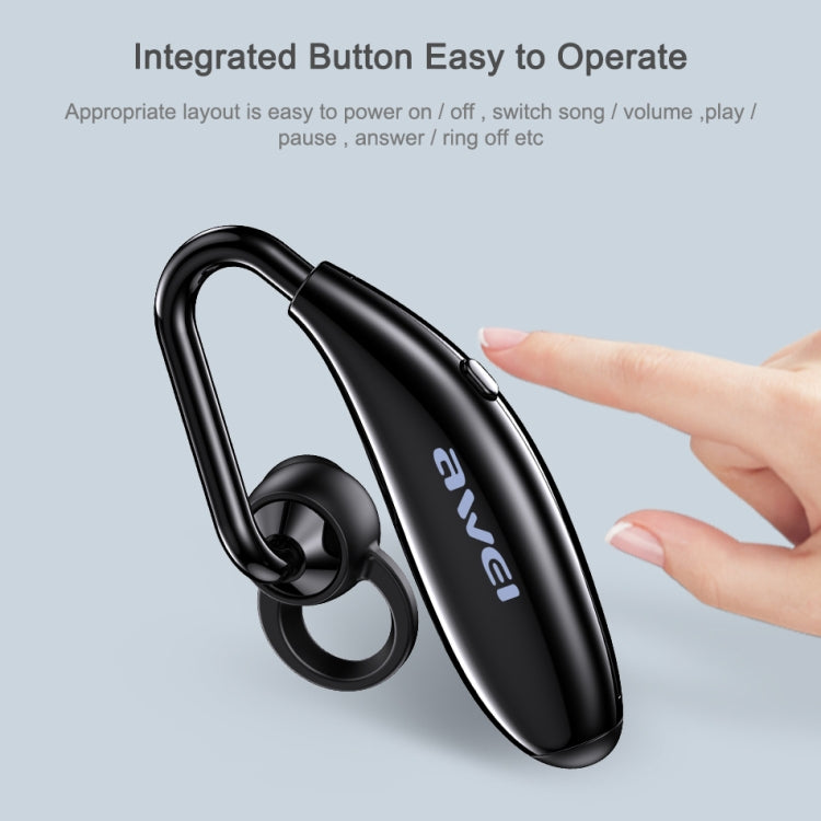Auricular Bluetooth Binaural awei N5 5.0 Sem Fios