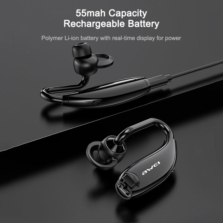Auricular Bluetooth Binaural awei N5 5.0 Sem Fios