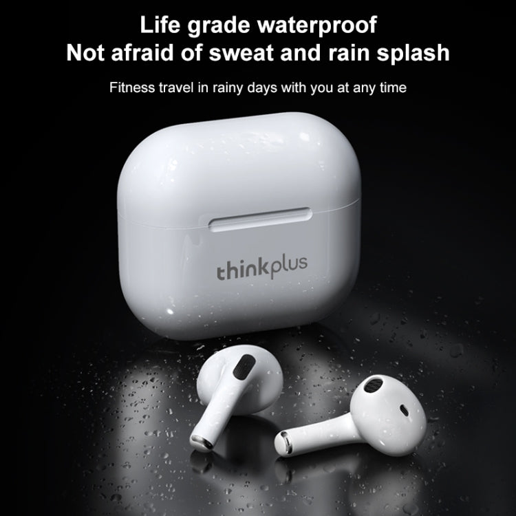 Auricular Bluetooth Lenovo LivePods LP40 TWS IPX4 à prova de água com Caixa de Carregamento, Suporte a Toque & Chamada HD & Siri & Alternância Mestre-escravo, LivePods LP40