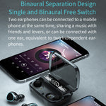 Auricular Bluetooth M10 5.1 TWS com Ecrã Digital, Caixa de Carregamento, Suporte a Toque & Siri & Indicador de Bateria, M10 Preto, M10 Verde