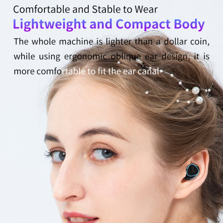 Auricular Bluetooth M10 5.1 TWS com Ecrã Digital, Caixa de Carregamento, Suporte a Toque & Siri & Indicador de Bateria, M10 Preto, M10 Verde